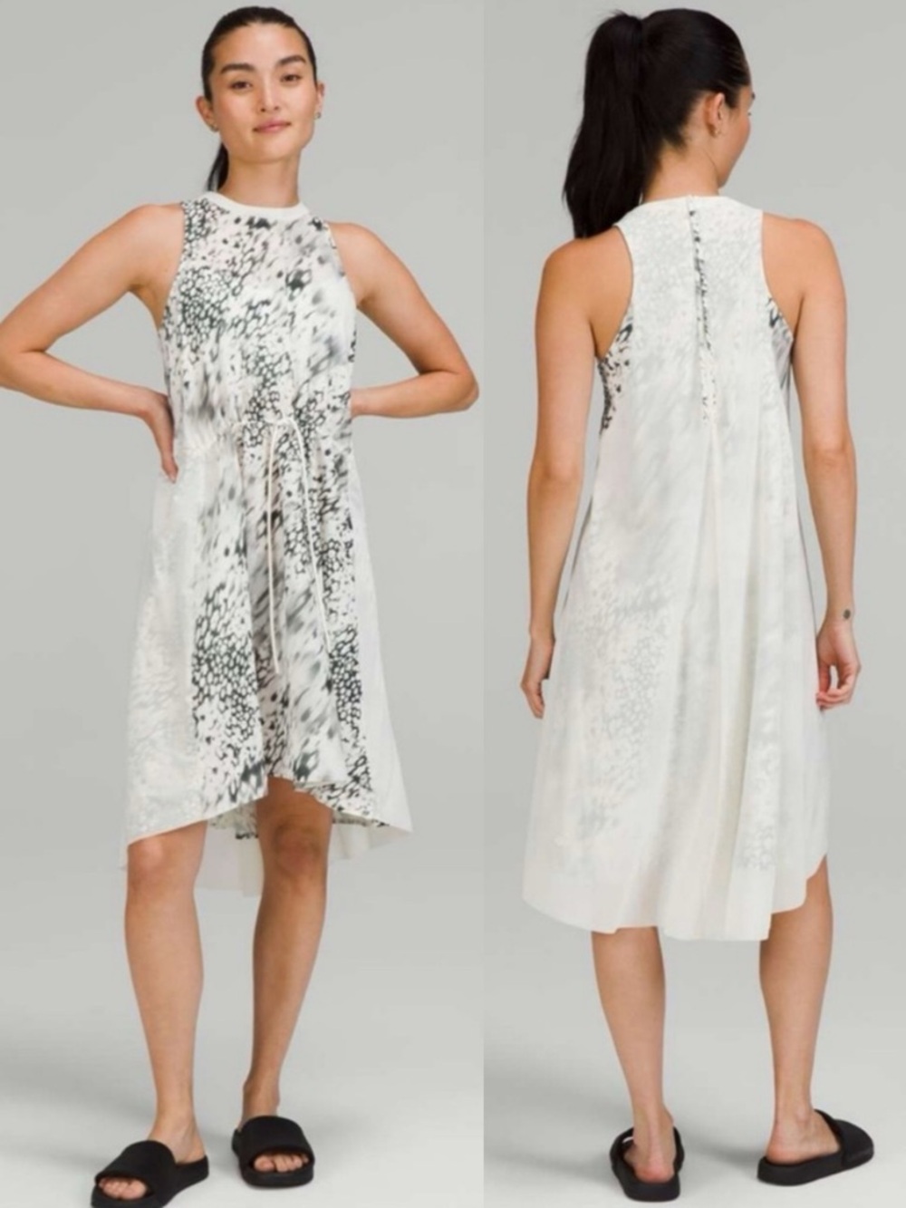 NWT Lululemon Mesh Overlay High-Neck Dress